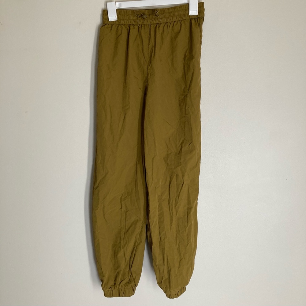 H&M Olive Green Elastic Waist Joggers NWT Size XS